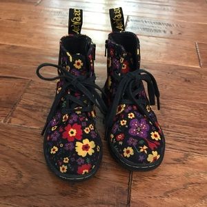 Dr. Martens toddler girl boots, size 7